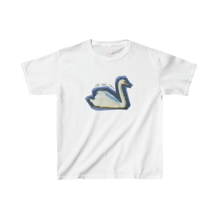 White Swan Baby Tee