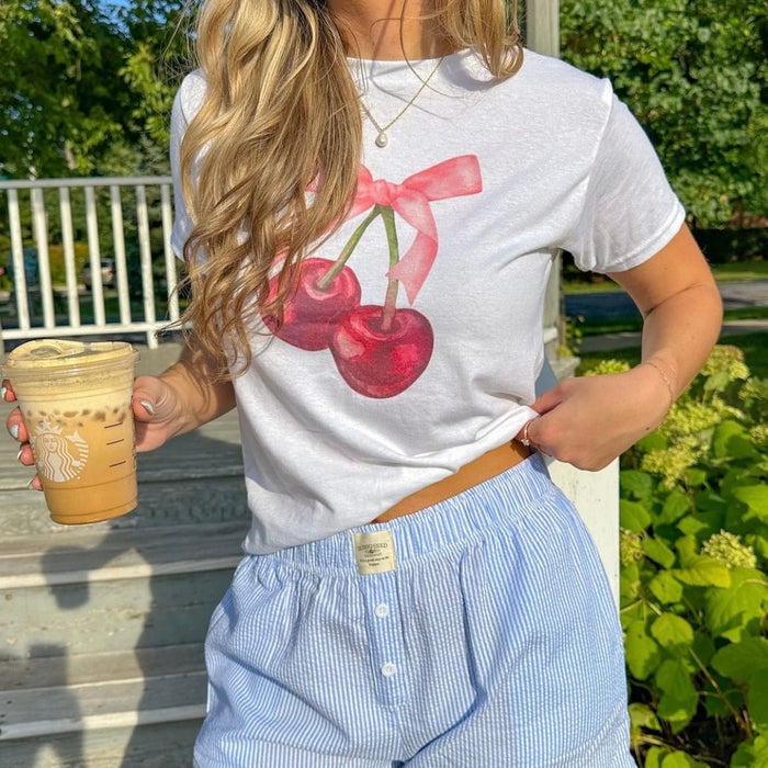 Cherries Baby Tee