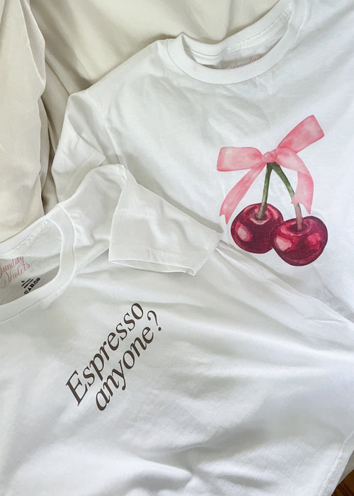 Espresso Anyone Baby Tee