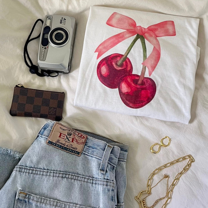 Cherries Baby Tee