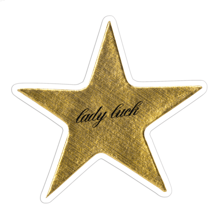 Lady Lucky Star Sticker